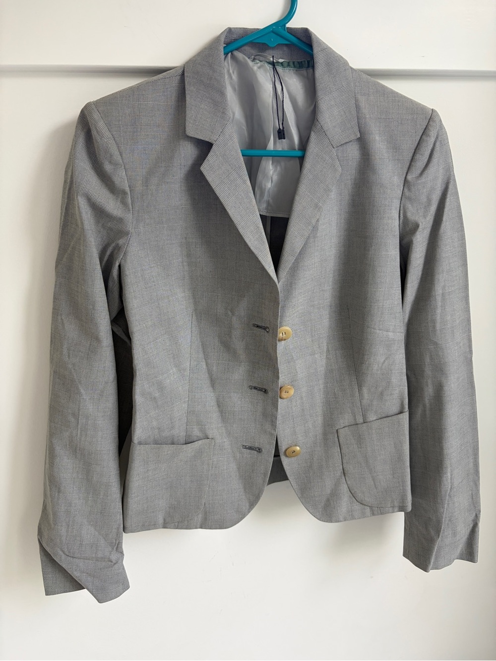 Luciano Barbera Light Gray Women's Blazer Jacket - IT 40